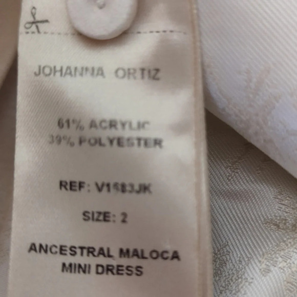 JOHANNA ORTIZ Ancestral Maloca Mini one shoulder Dress - Picture 8 of 8